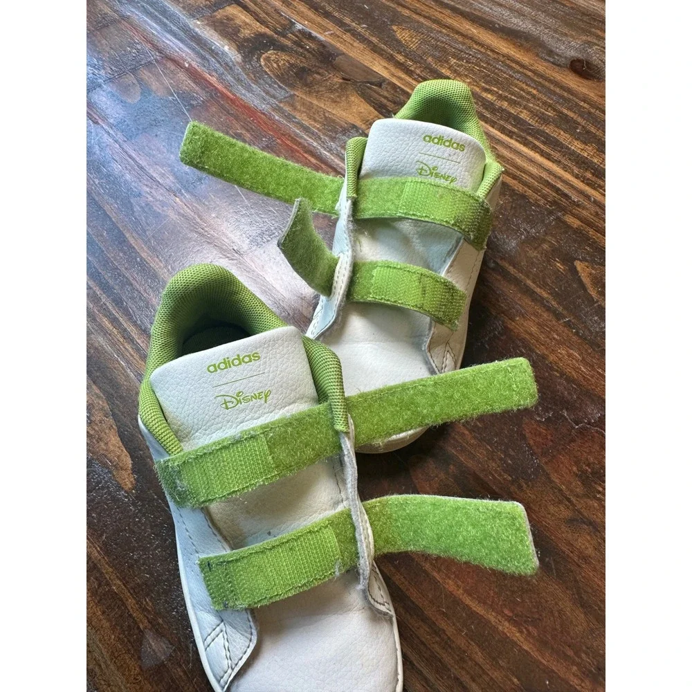 Adidas X Disney Advantage Muppets Trainers Kermit the Frog Sz 9K Toddler Sneaker